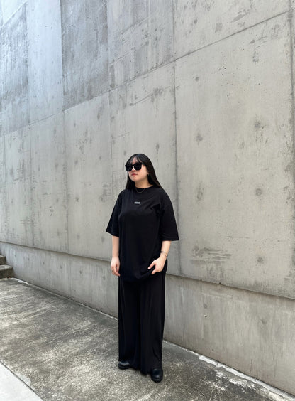 LOGO LOOSE TEE / BLACK